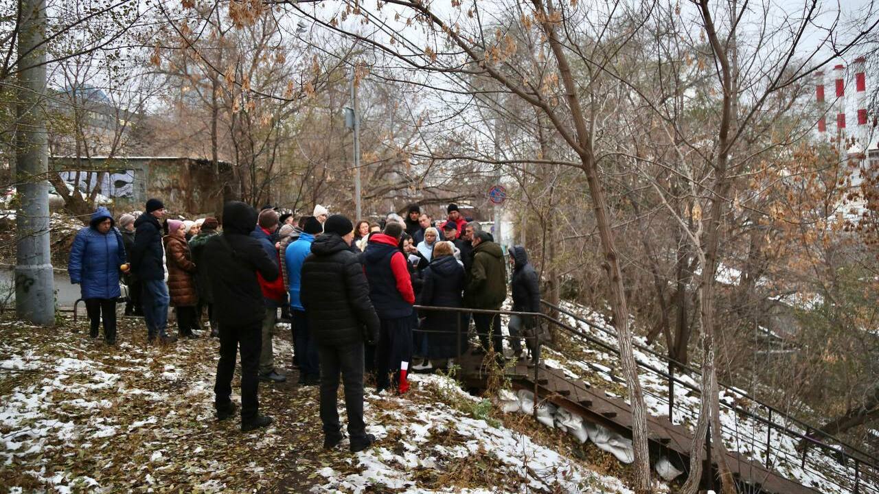 Смотровая площадка в историческом центре города...