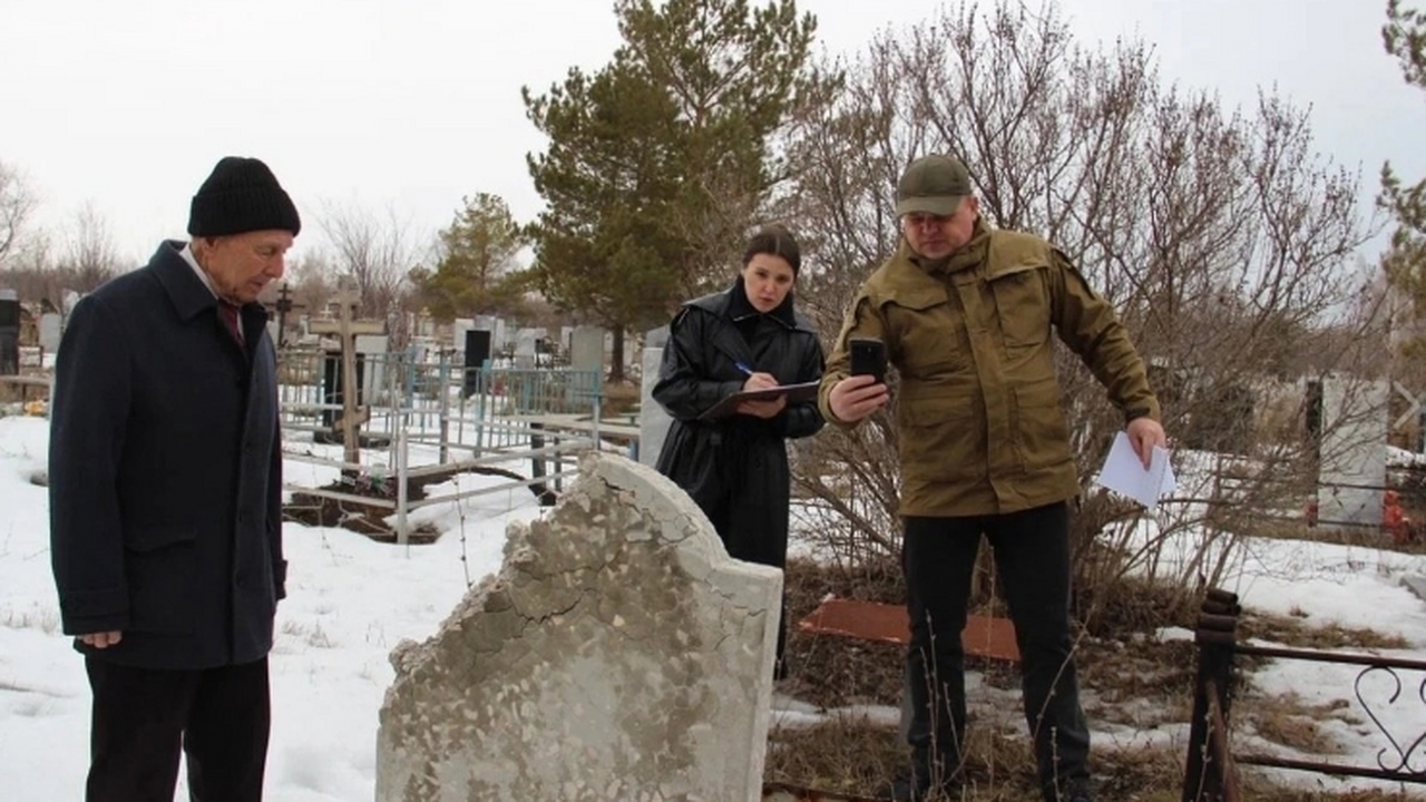 В Новокуйбышевске на кладбище "Северное" прошла...