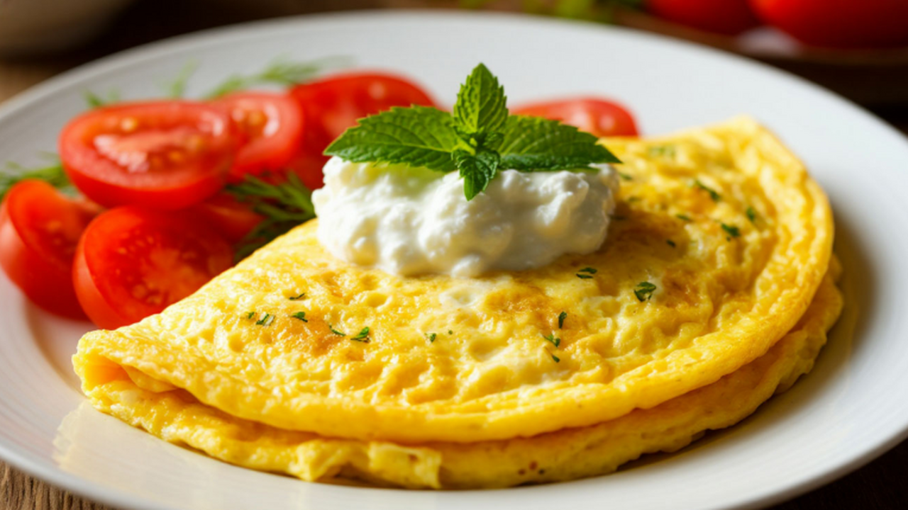 Научили готовить эту вкуснятину на завтрак всего за 5 минут: пара яиц и пачка творога Секрет идеального завтрака: творожный омлет, ко...