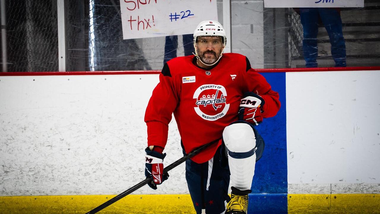 Российский нападающий и капитан клуба «Вашингто...