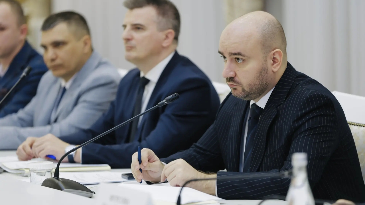 В Самаре на встрече с губернатором Федорищевым ...