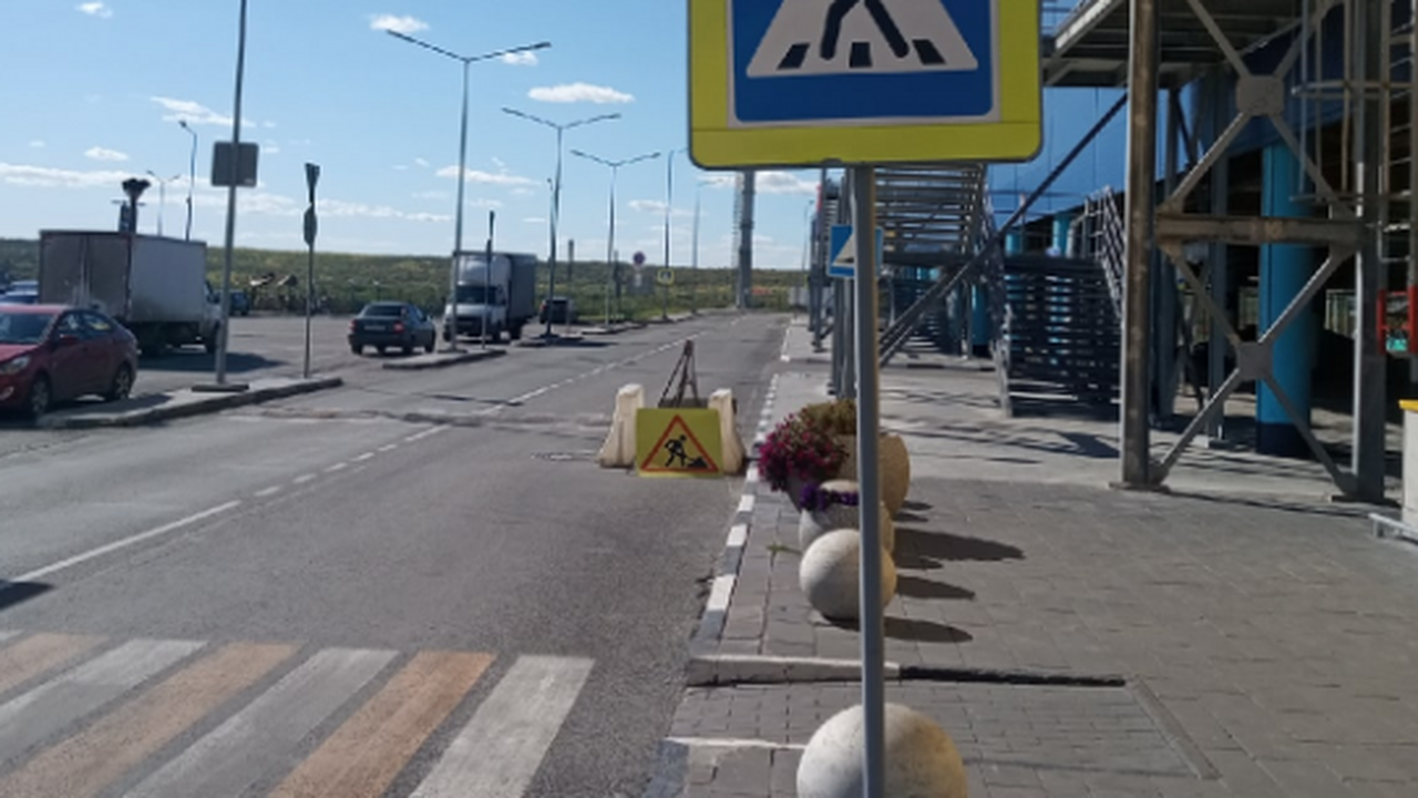 На участке автомобильной дороги, расположенном ...