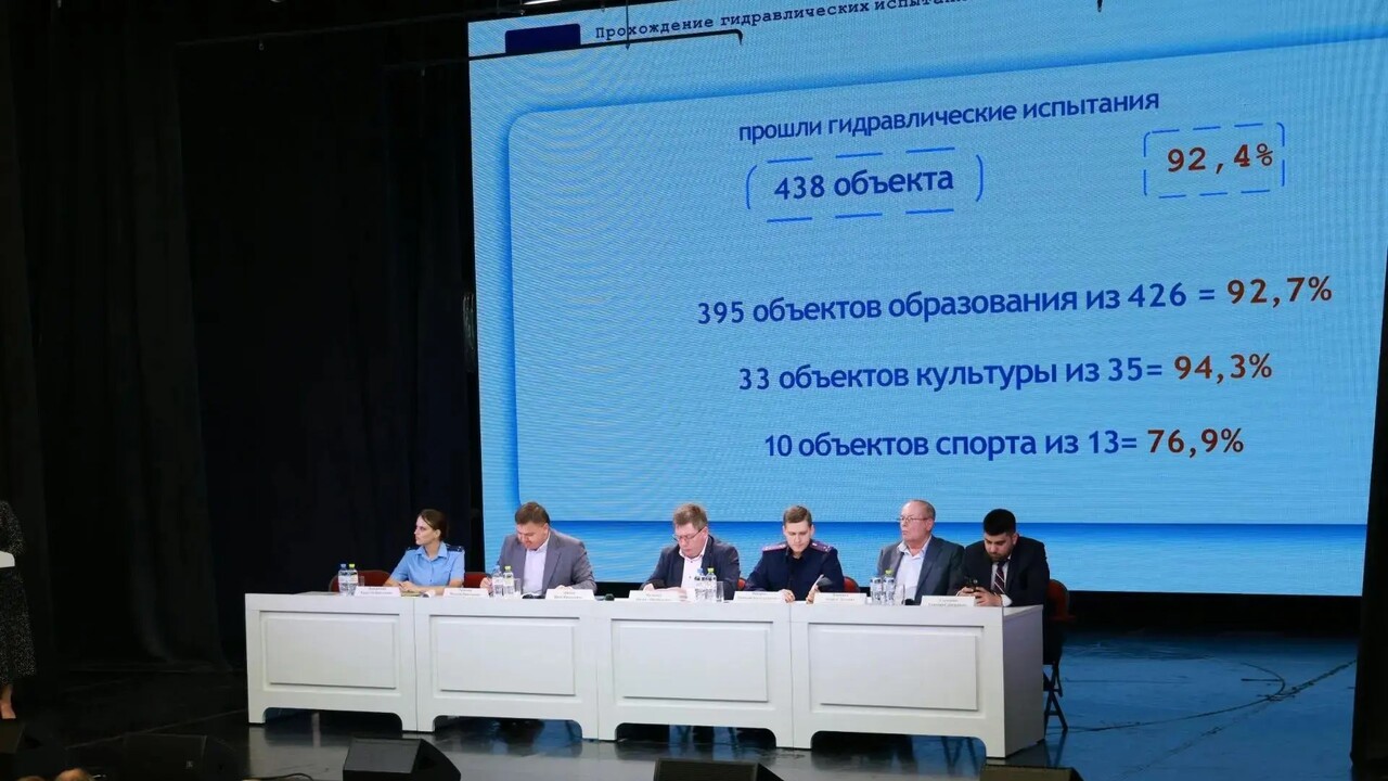 В Самаре завершают гидравлические испытания на 90% соцобъектов У города есть претензии к подготовке домов со с...