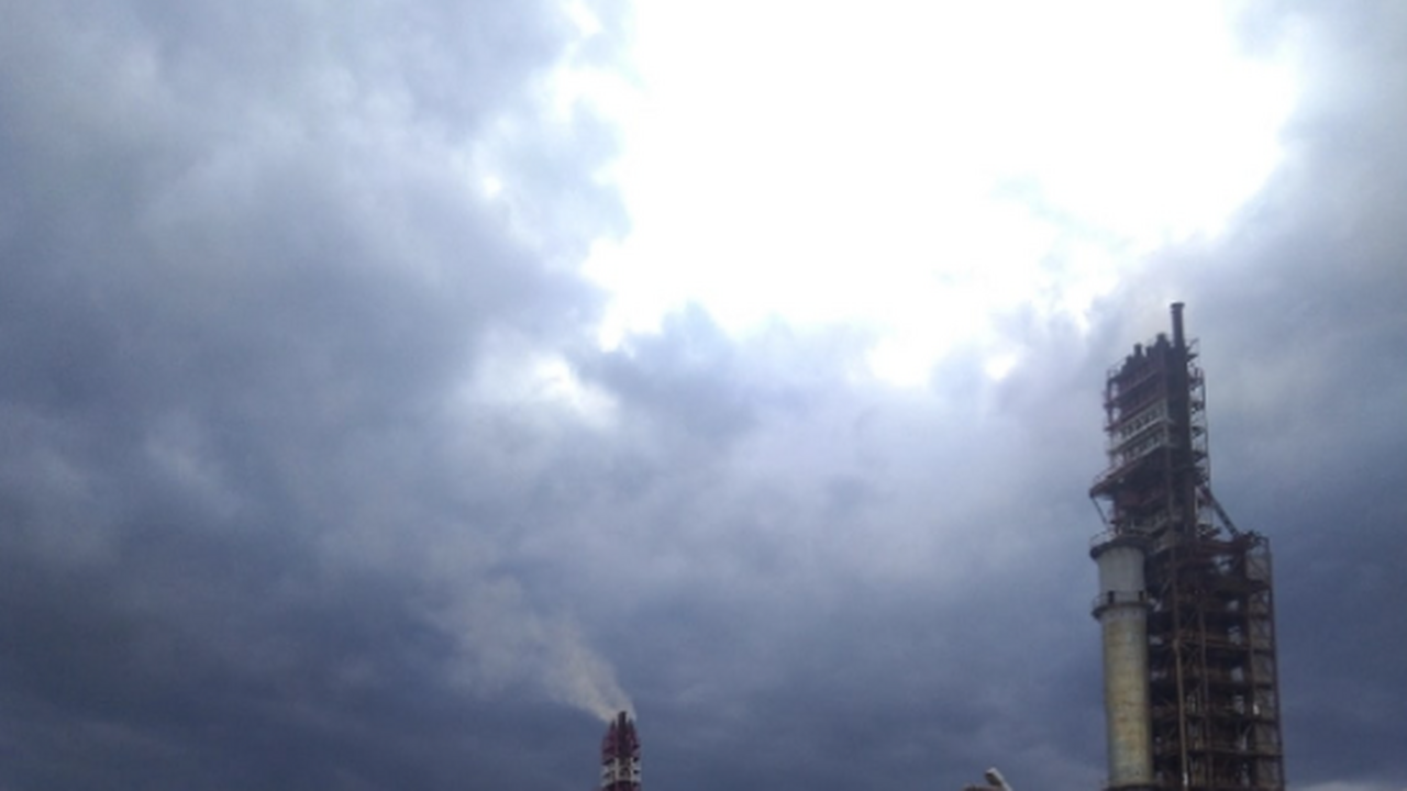 В городе Новокуйбышевск Самарской области зафик...