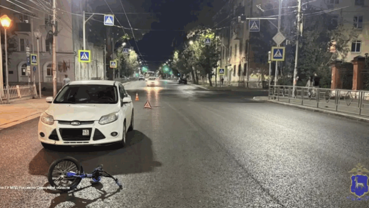 В Самаре женщина на автомобиле Ford Focus сбила 10-летнего ребенка Вечером в городе Самаре, на улице Льва Толстого...