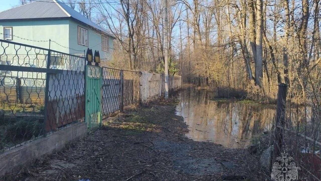 В Самарской области в результате паводка произо...