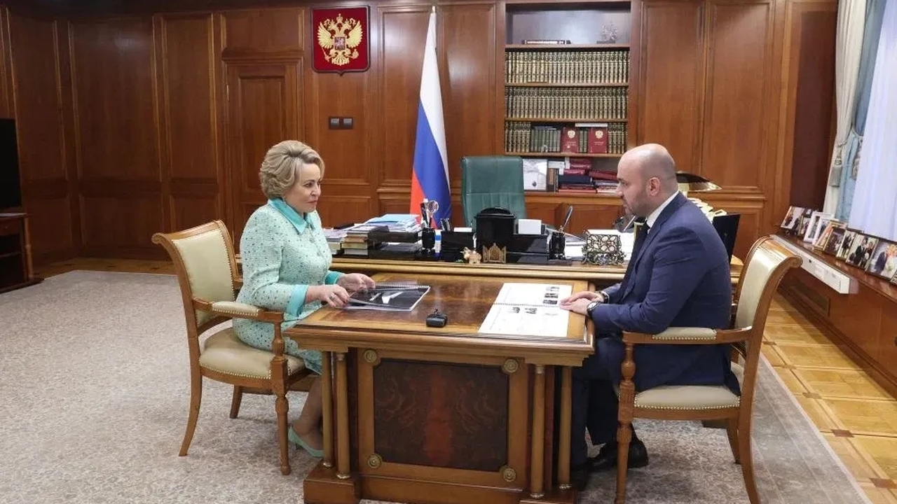 Губернатор Самарской области рассказал Председателю СФ о проведении в регионе Десятилетия многодетной семьи Губернатор Самарской области рассказал Председа...