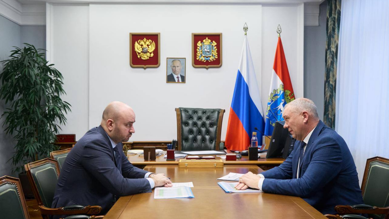 Губернатор Самарской области Вячеслав Федорищев...