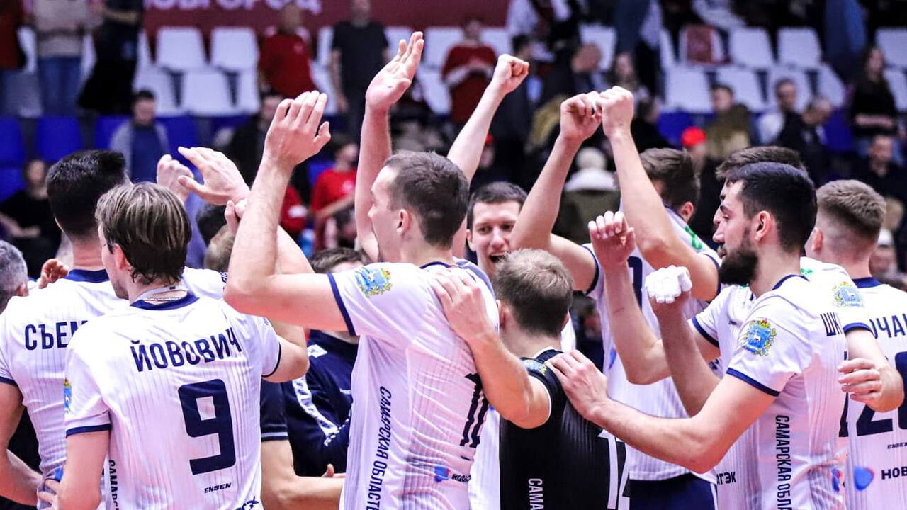 Новокуйбышевская «Нова» обыграла «Горький» в матче Суперлиги В девятом туре чемпионата России по волейболу с...