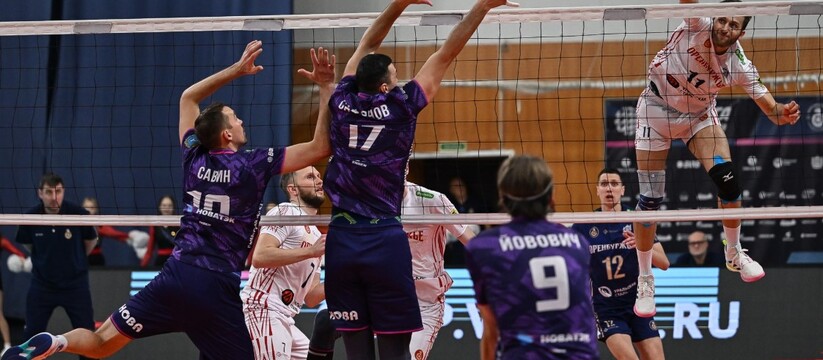 В рамках 16-го тура Чемпионата России по волейб...