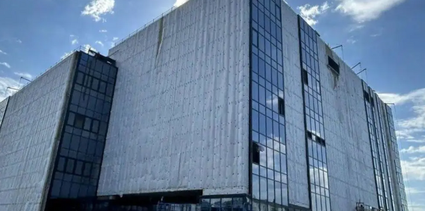 Здание знаменитого театра «Грань» в Новокуйбыше...