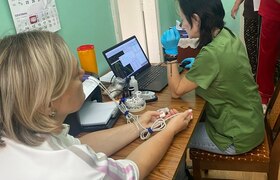 Мобильная бригада Центра здоровья посетила СШОР