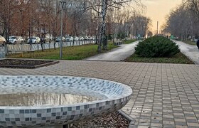 В Новокуйбышевске благоустроили сквер на улице ...